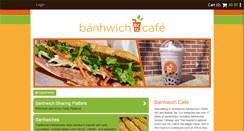 Desktop Screenshot of banhwichcafe.com